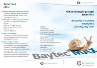 Baytec®MAX - BaySystems - customized polyurethanes - Bayer ...