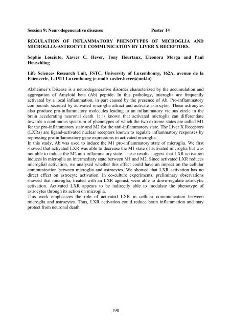 Abstract book (download .pdf file) - Redox and Inflammation ...