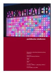 parktheater eindhoven - Architecten