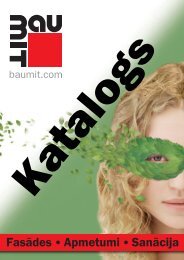 Produktu katalogs - Fasādes