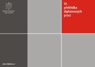 VI. přehlídka diplomových prací - Česká komora architektů