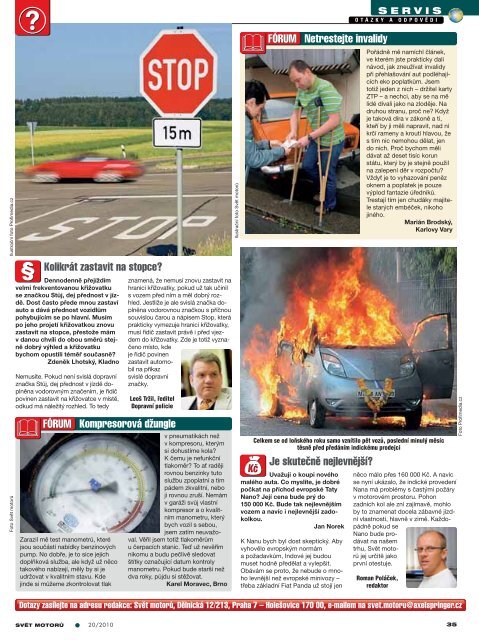 Kurz bezpečné jízdy - Svět motorů - Auto.cz