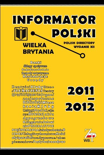 Informator Polski 2011/2012 - Zjednoczenie Polskie