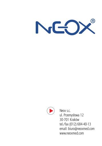 Katalog produktów NEOX w formacie PDF