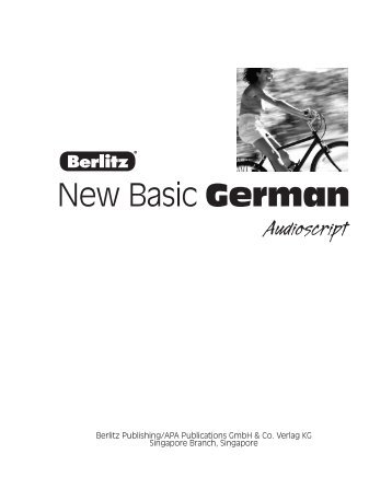 New Basic German - Berlitz Publishing