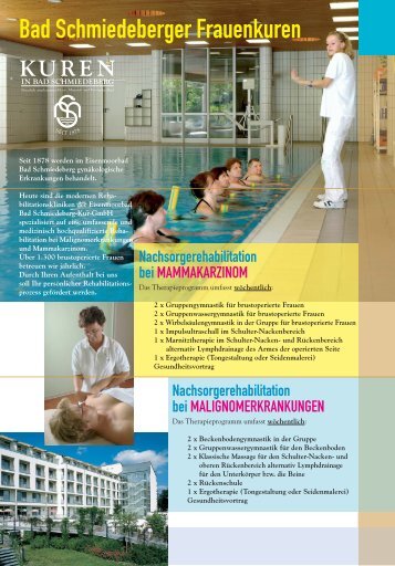 Bad Schmiedeberger Frauenkuren - Kurhotel Bad Schmiedeberg