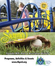 Summer 2011 - Tualatin Hills Park & Recreation District