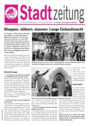 Stadtzeitung - in Hall in Tirol