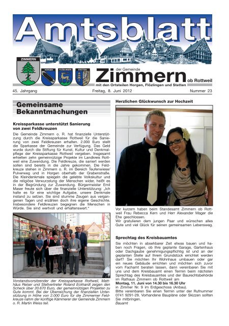 Amtsblatt KW 23 - Zimmern ob Rottweil