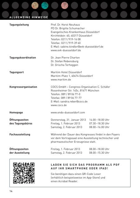 Programm - 15th Düsseldorf International Endoskopie Symposium