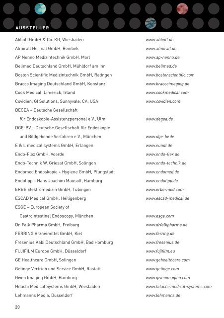 Programm - 15th Düsseldorf International Endoskopie Symposium