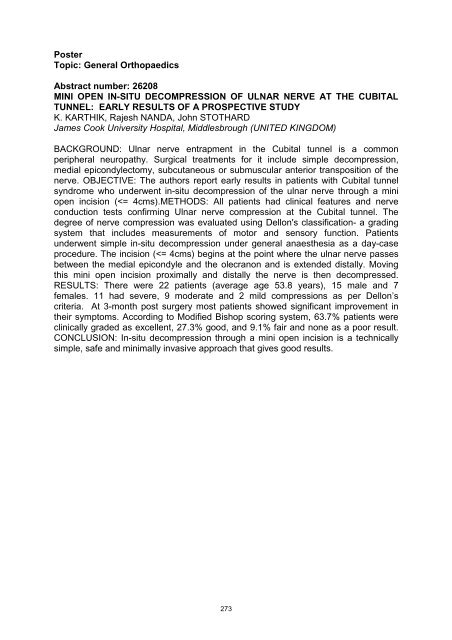 Abstracts Posters SICOT-SOF meeting Gothenburg 2010 _2_