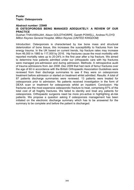 Abstracts Posters SICOT-SOF meeting Gothenburg 2010 _2_