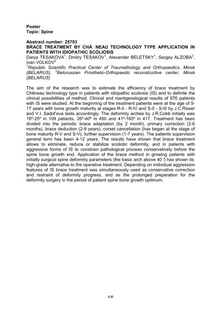 Abstracts Posters SICOT-SOF meeting Gothenburg 2010 _2_