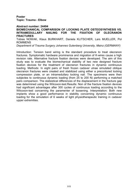 Abstracts Posters SICOT-SOF meeting Gothenburg 2010 _2_