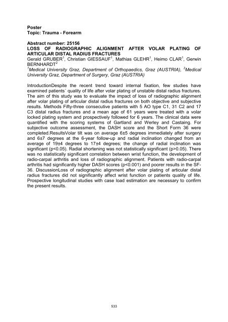 Abstracts Posters SICOT-SOF meeting Gothenburg 2010 _2_