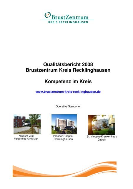 Qualitätsbericht - BrustZentrum Kreis Recklinghausen