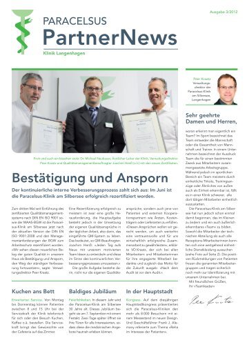 PartnerNews - Paracelsus-Kliniken