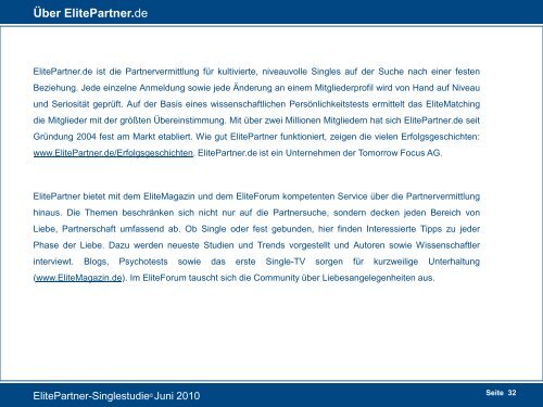 Kooperationspartner und ElitePartner.de Der Beginn einer neuen