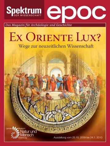 EX ORIENTE LUX > Cover.indd - Wissenschaft Online