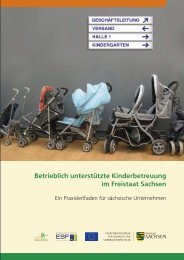 Betrieblich unterstützte Kinderbetreuung im ... - RKW Sachsen