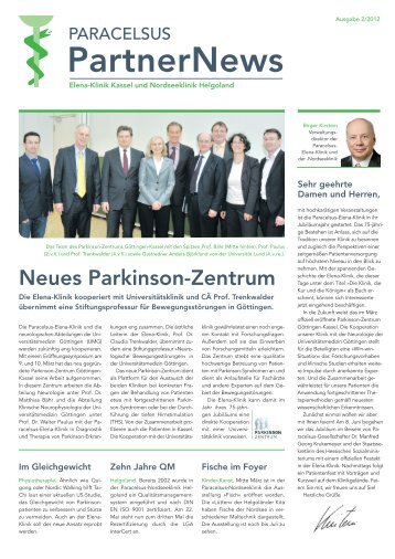 PartnerNews - Paracelsus-Kliniken