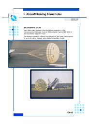 Aircraft Braking Parachutes - Aero Sekur SpA