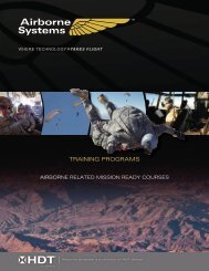 Training Programs - Airborne Systems
