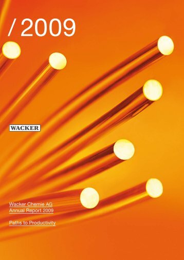 downloadable - Wacker Chemie AG - Annual Report 2011