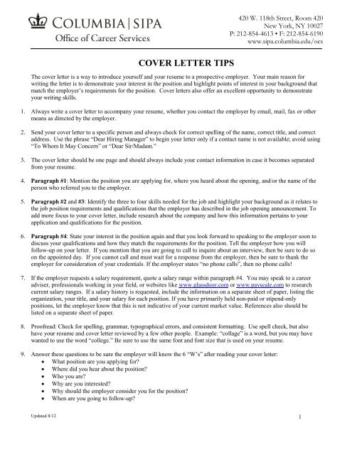 Font Size Cover Letter from img.yumpu.com