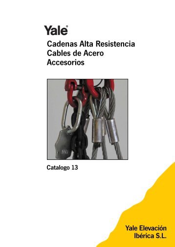 Cadenas y cables