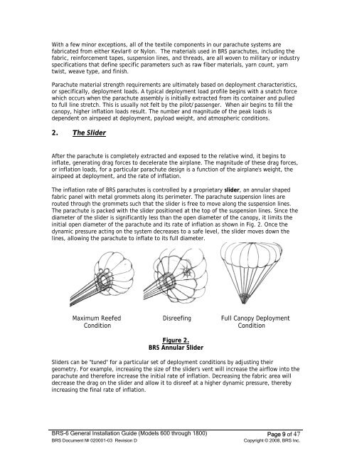 BRS-6 General Installation Guide - CAFE Foundation