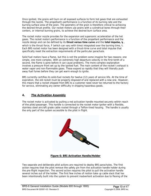 BRS-6 General Installation Guide - CAFE Foundation