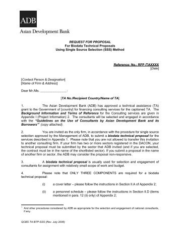 COCS Sample Document - LOI-BPDS.WOD - Asian Development ...
