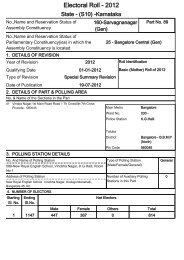 Electoral Roll - 2012