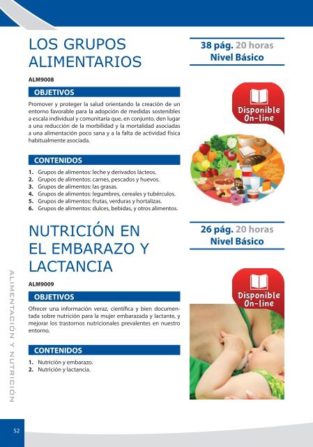 Alimentación y Nutrición