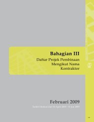 Bahagian III - Construction Industry Development Board Malaysia