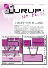 Schulreform in Lurup - Unser-Lurup.de