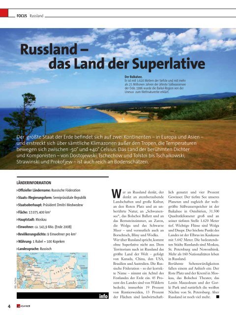 Russland - Asamer