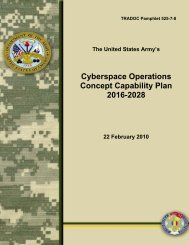 Cyberspace Operations Concept Capability Plan 2016-2028