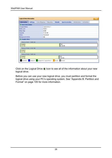 WebPAM User v1.5 - Promise Technology, Inc.