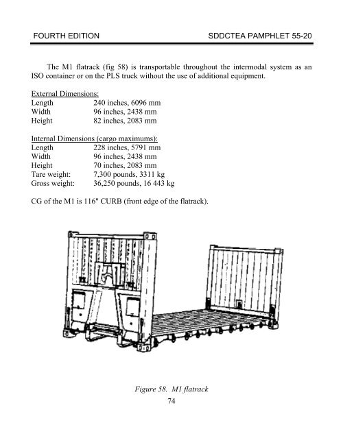 TEA PAM 55-20 Tiedown Handbook for Truck - Military Surface ...