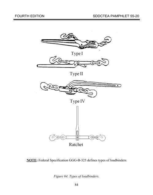 TEA PAM 55-20 Tiedown Handbook for Truck - Military Surface ...