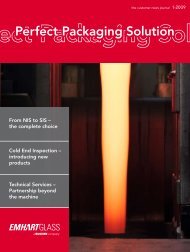 Perfect Packaging Solution - Emhart Glass