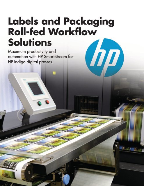 Labels and Packaging Roll-fed Workflow Solutions - HP