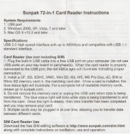 sunpak 72 in 1 card reader driver software windows 10