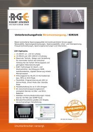 SIRIUS - RGE Robert Gmeiner Energietechnik GmbH