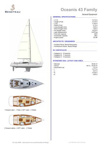 Oceanis 43 Family