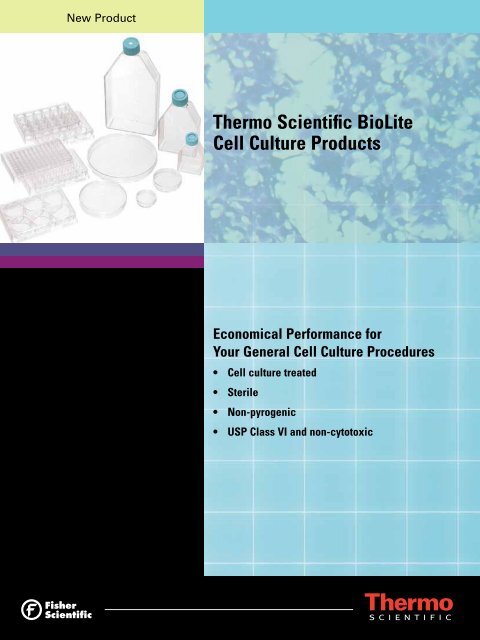 Thermo Scientific BioLite Cell Culture Products - Fisher Scientific