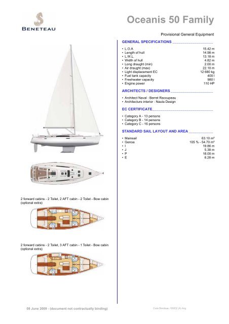 Oceanis 50 Family